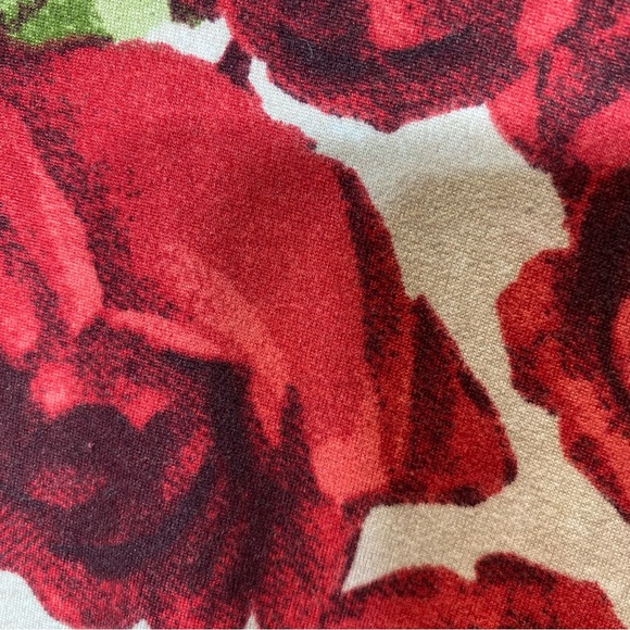 Sz M- Betsey Johnson Floral Long Sleeve Top or short dress - Picture 7 of 13